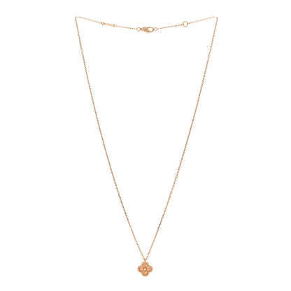 Van Cleef & Arpels 18K Rose Gold Sweet Alhambra Pendant Necklace 3 of 5