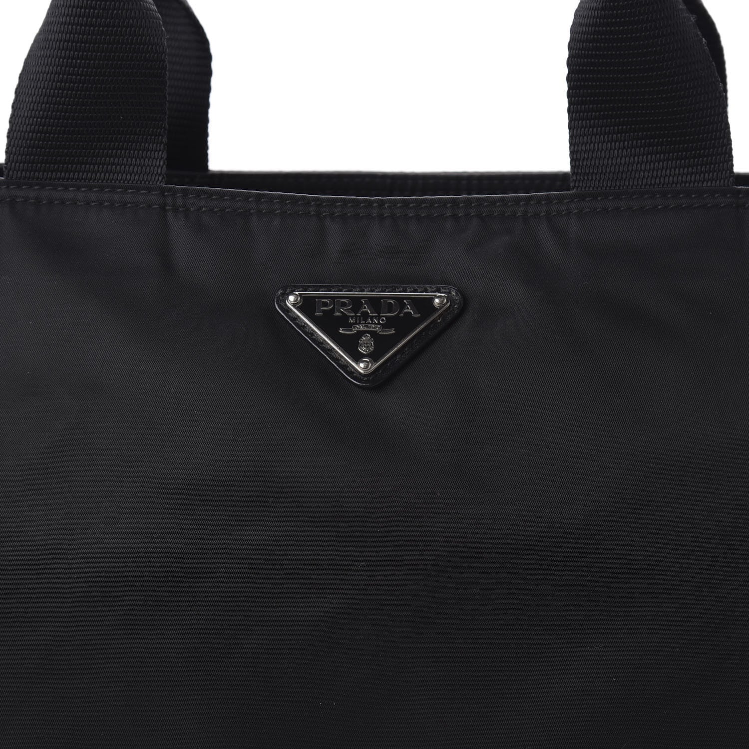 Prada Tessuto Nylon Tote Black 9 of 10