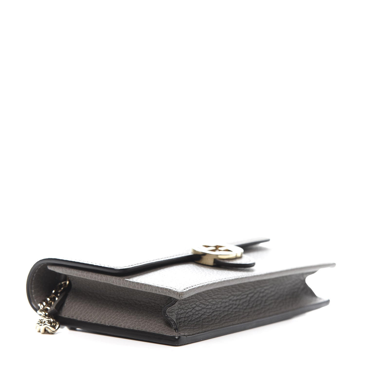 Gucci Dollar Calfskin Interlocking G Chain Wallet Loess 4 of 9