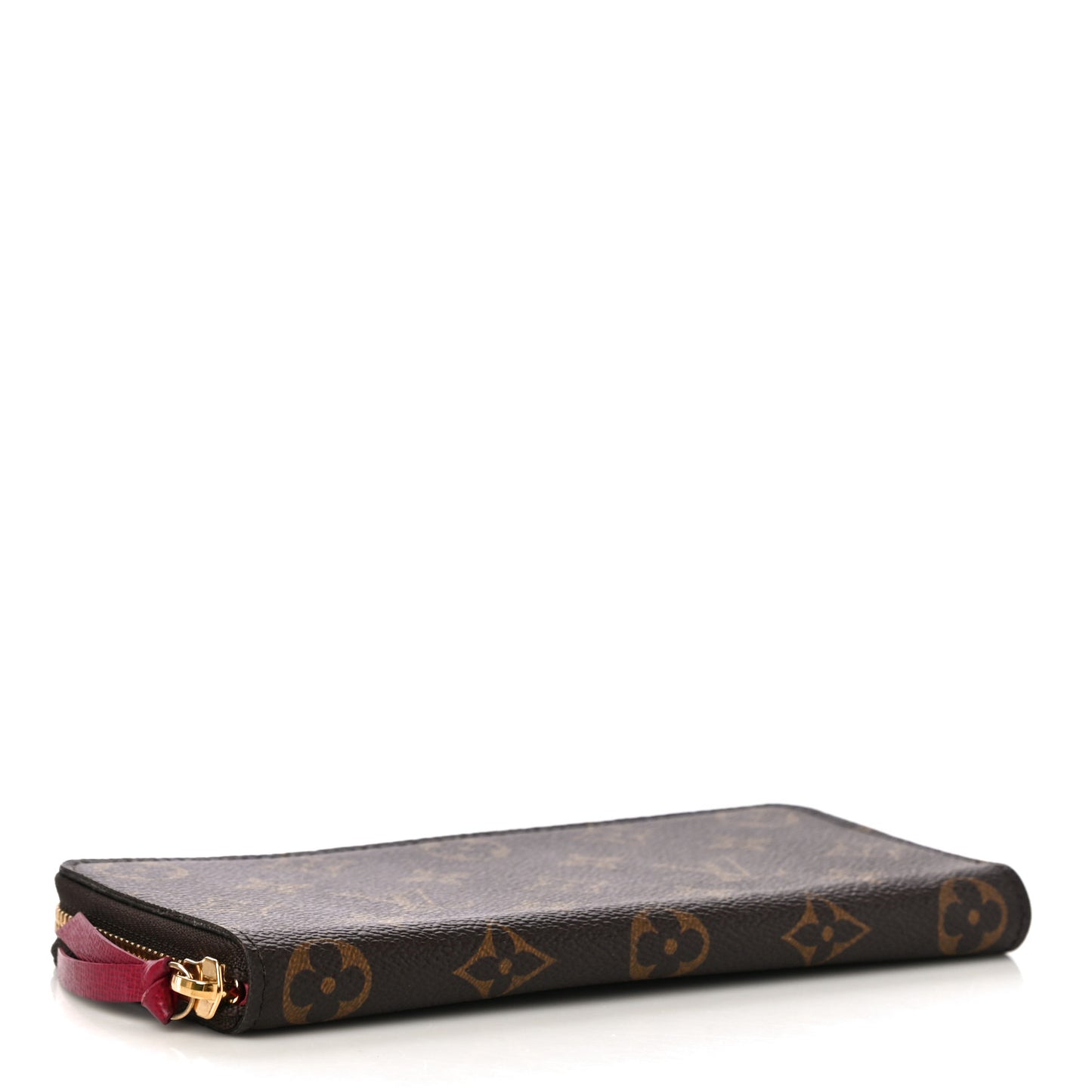 Monogram Clemence Wallet Fuchsia