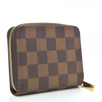 Louis Vuitton Damier Ebene Zippy Coin Purse 3 of 7