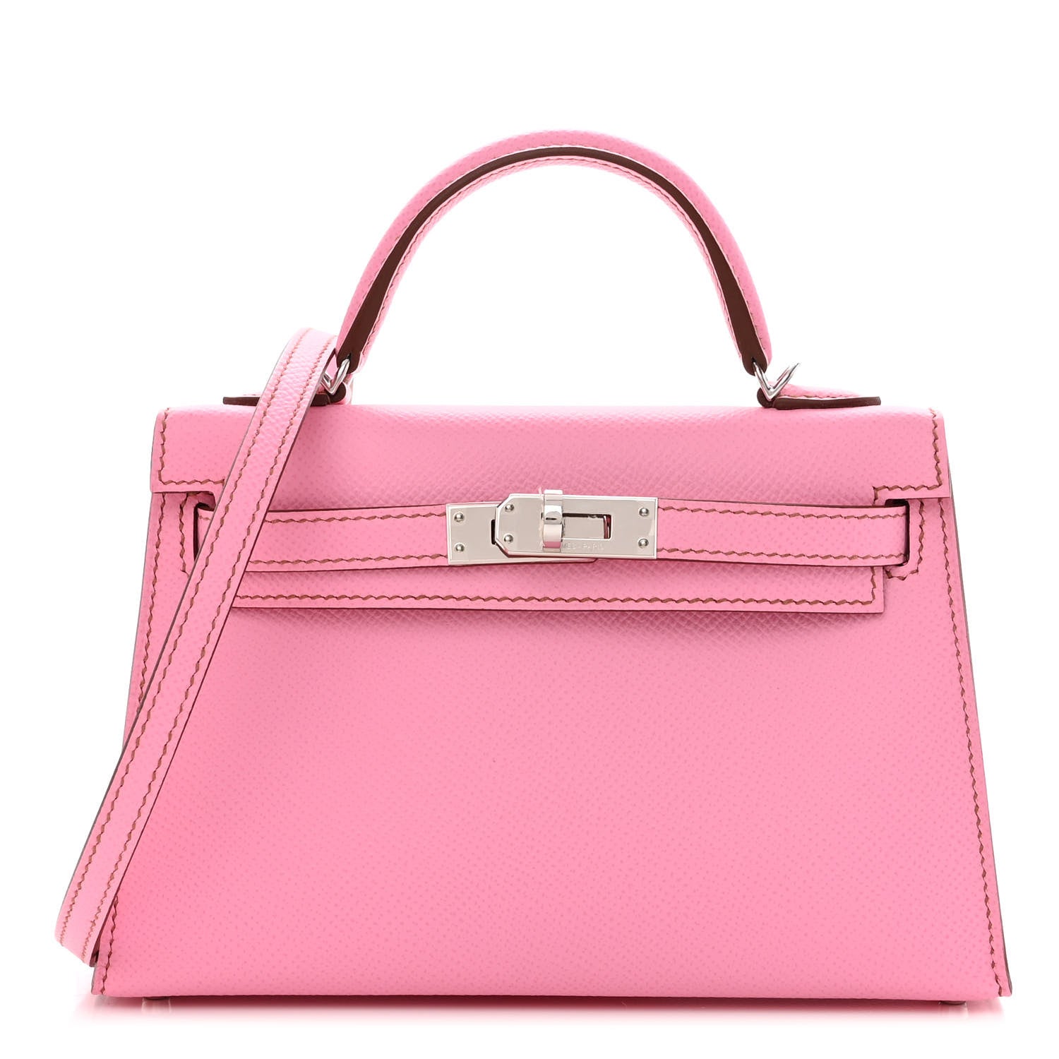 Hermes Epsom Mini Kelly Sellier 20 5P Pink 1 of 11