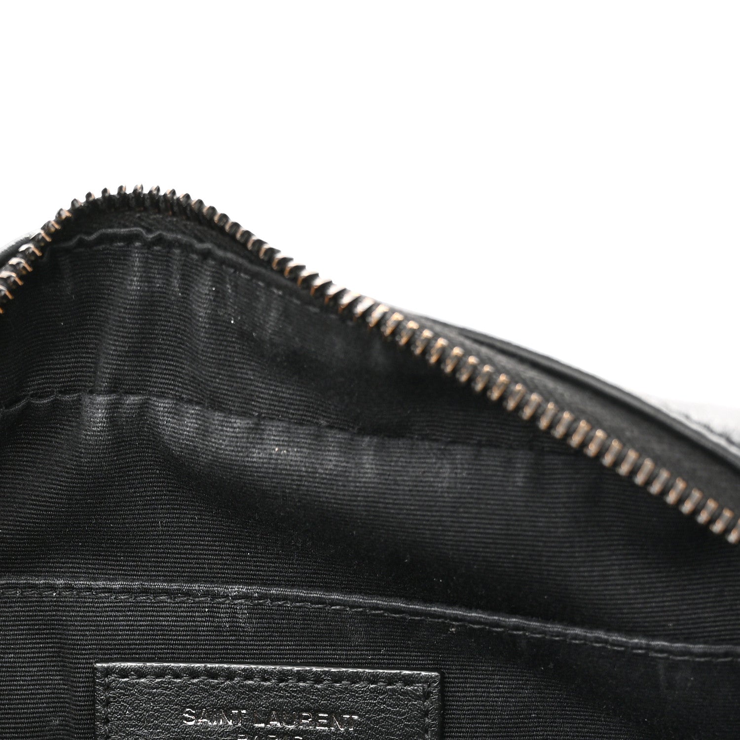 Saint Laurent Calfskin Matelasse Monogram Monochrome Lou Camera Bag Black 11 of 11