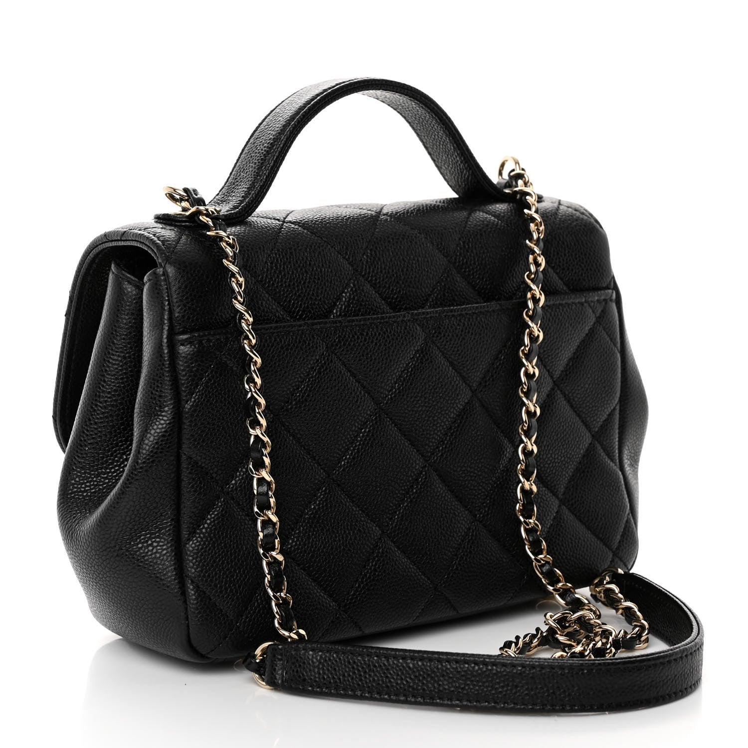 Chanel Caviar Quilted Small Business Affinity Flap Black 3 of 9