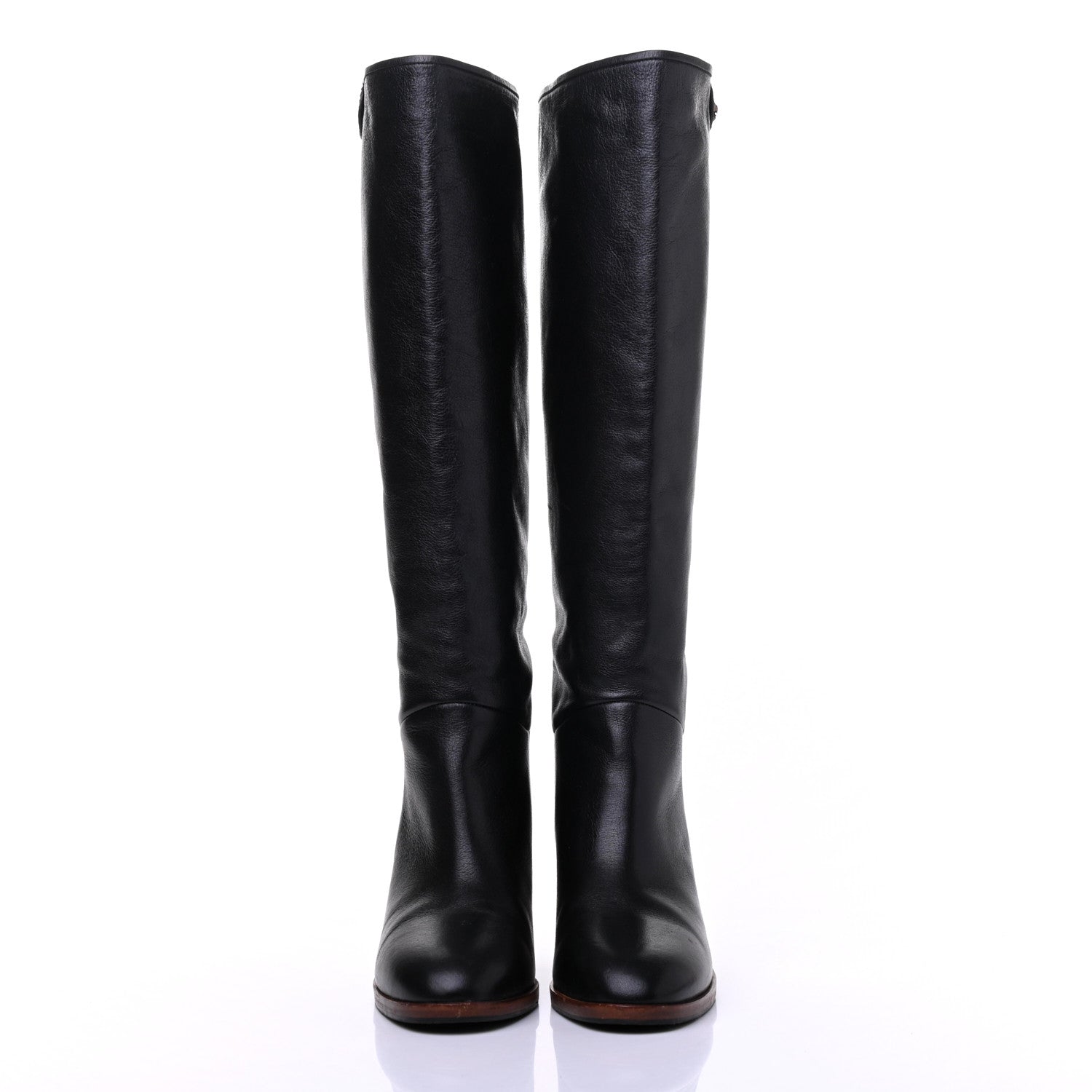 Gucci Calfskin Piuma Lux Energy High Boots 36 Black 2 of 20