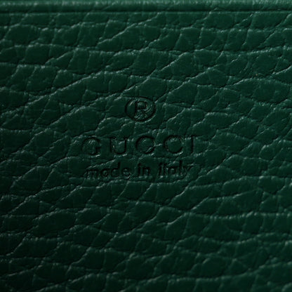 Gucci Calfskin Mini Dionysus Chain Wallet Emerald 6 of 10