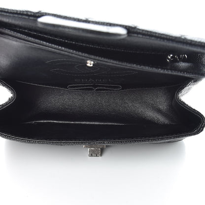 Chanel Caviar 2.55 Reissue 224 Flap Black 6 of 12