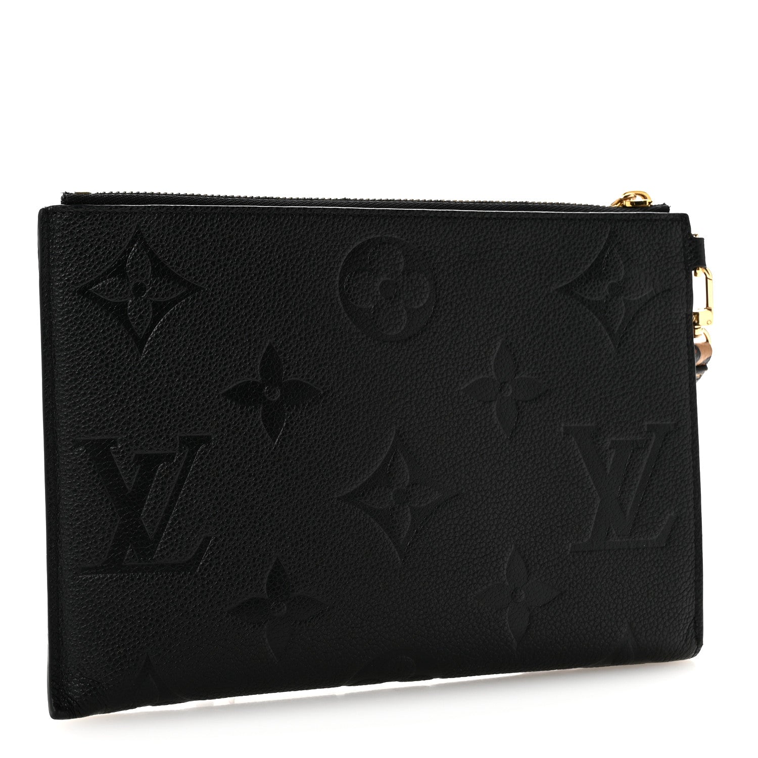 Louis Vuitton Empreinte Monogram Giant Wild at Heart Pochette Melanie MM Black 3 of 10