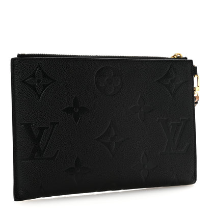 Louis Vuitton Empreinte Monogram Giant Wild at Heart Pochette Melanie MM Black 3 of 10