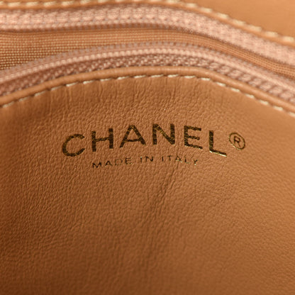 Chanel Caviar Quilted Medallion Tote Beige 6 of 9