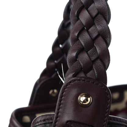 Gucci Guccissima Medium Pelham Shoulder Bag Dark Brown 9 of 12