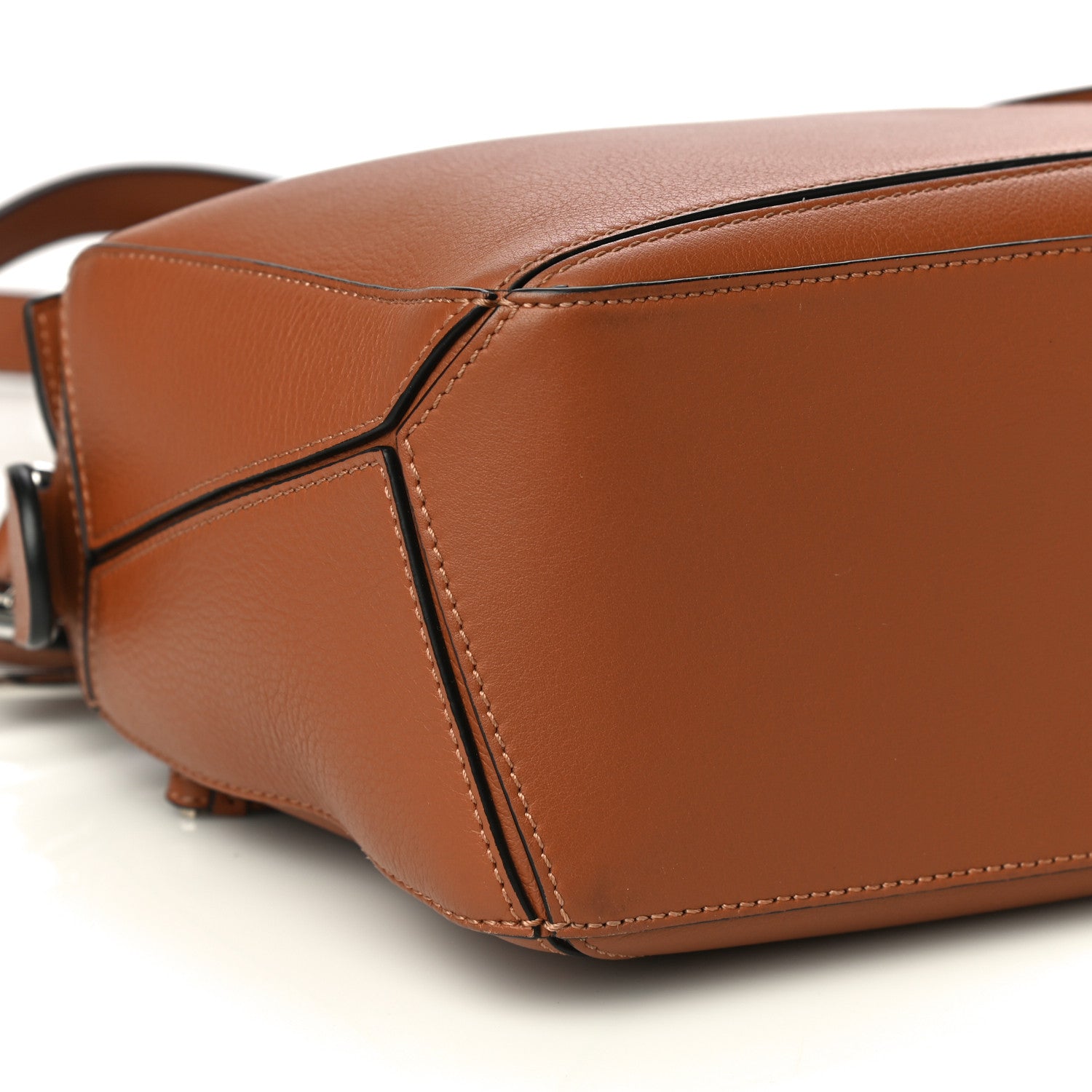 Loewe Calfskin Small Puzzle Bag Tan 8 of 17