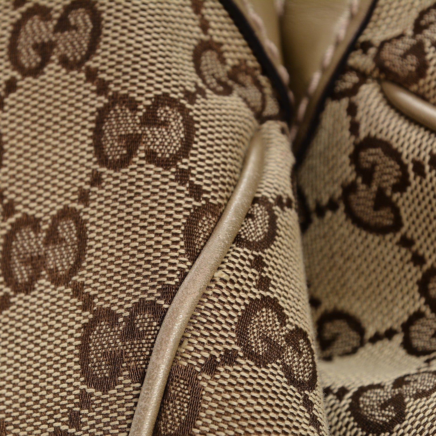Gucci Monogram Medium Sukey Tote Champagne 12 of 18