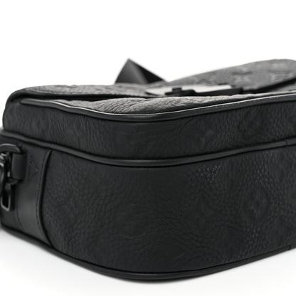 Louis Vuitton Taurillon Monogram S Lock Messenger Black 8 of 10