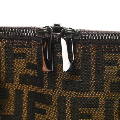 Fendi Zucca Zip Tote Tobacco 10 of 12