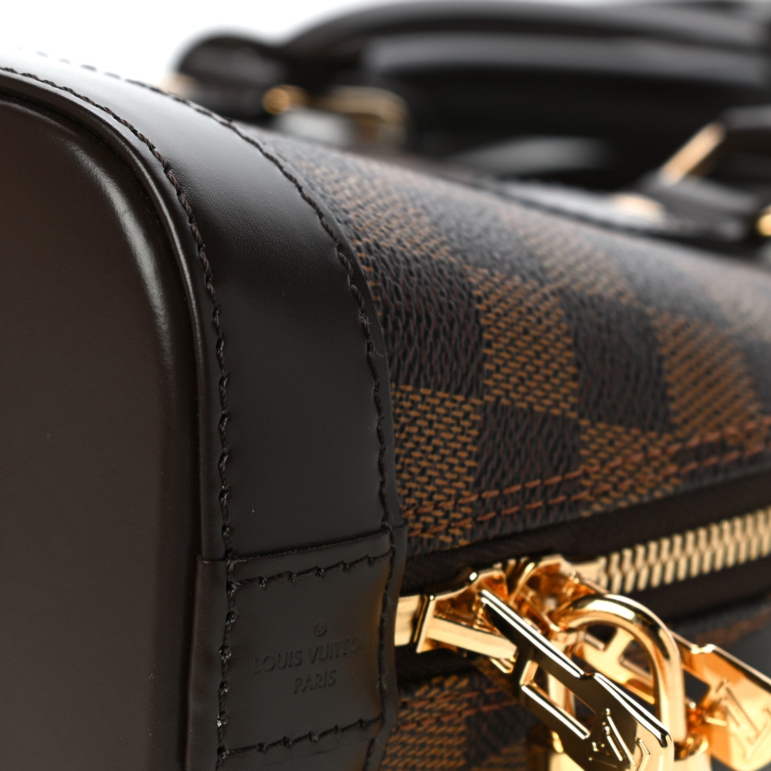 Louis Vuitton Damier Ebene Alma BB 9 of 9