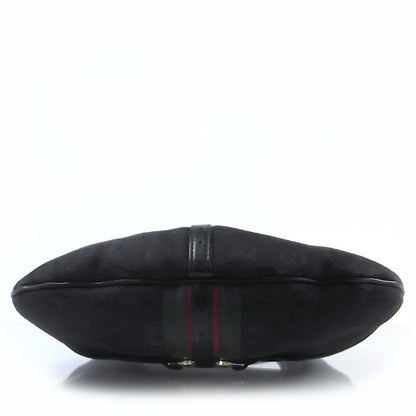 Gucci Monogram Reins Hobo Black 5 of 9