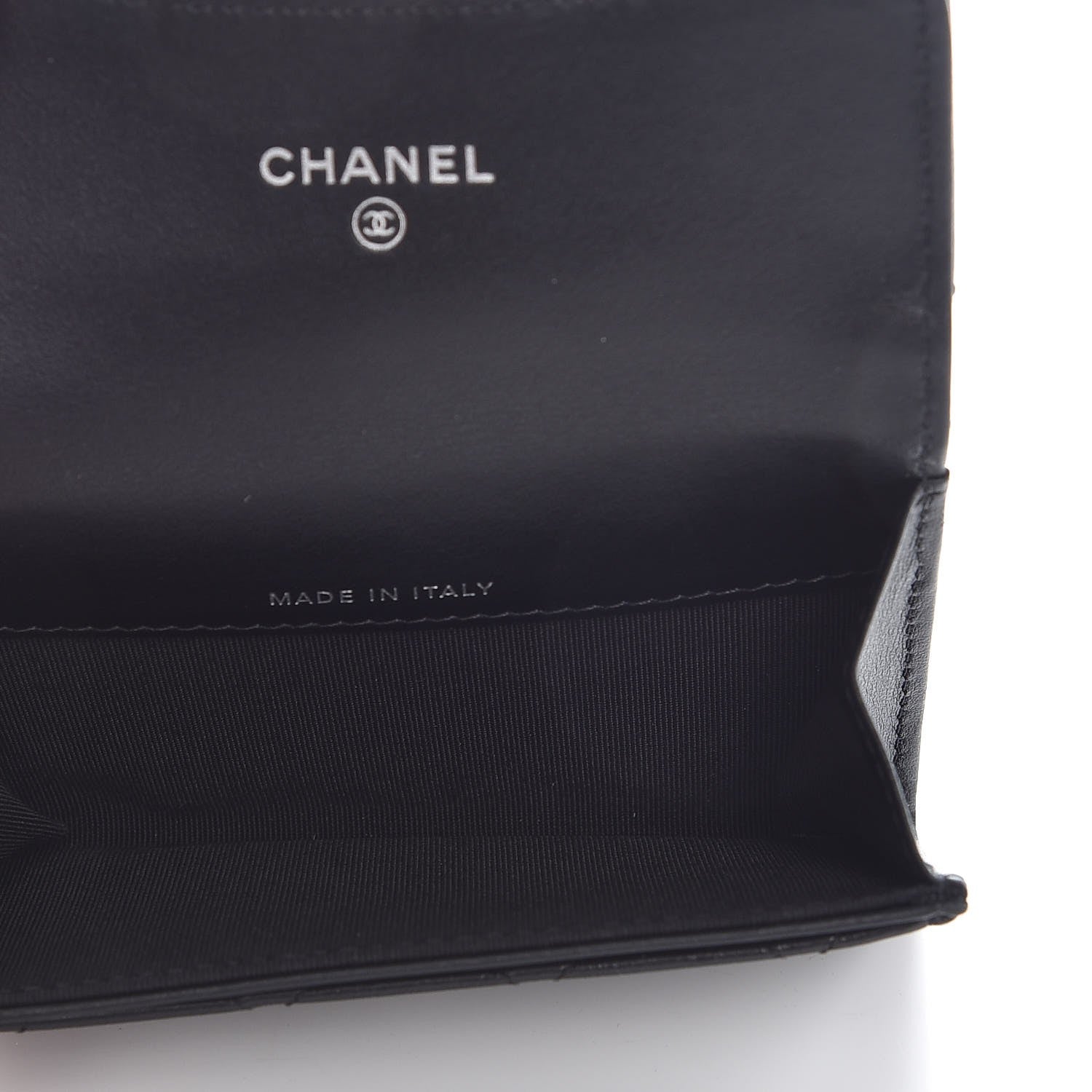 Chanel Aged Calfskin Quilted Reissue Flap Card Holder So Black 6 of 18