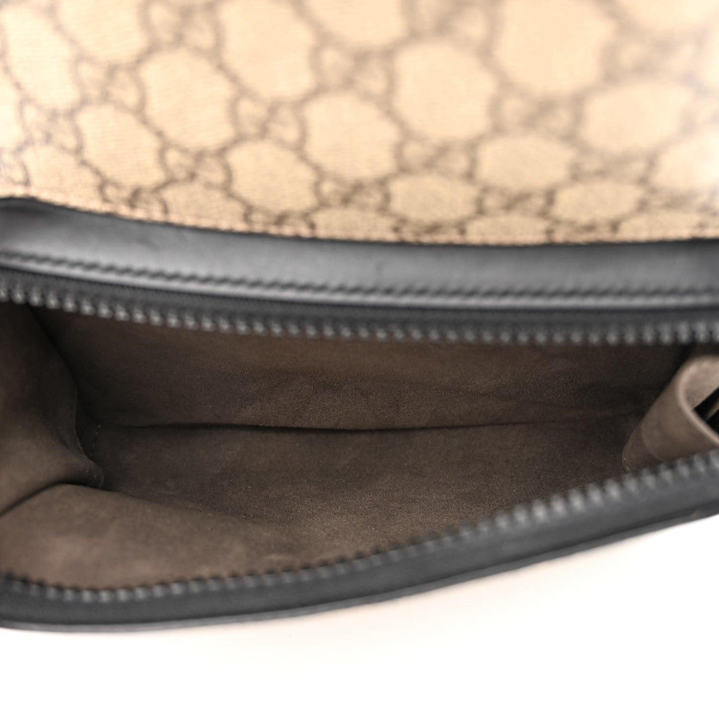 GG Supreme Monogram Small Eden Day Backpack Black