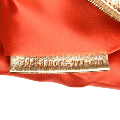 Fendi Vitello Mirror FF Embossed Mama Baguette Oro Ambrato 7 of 10