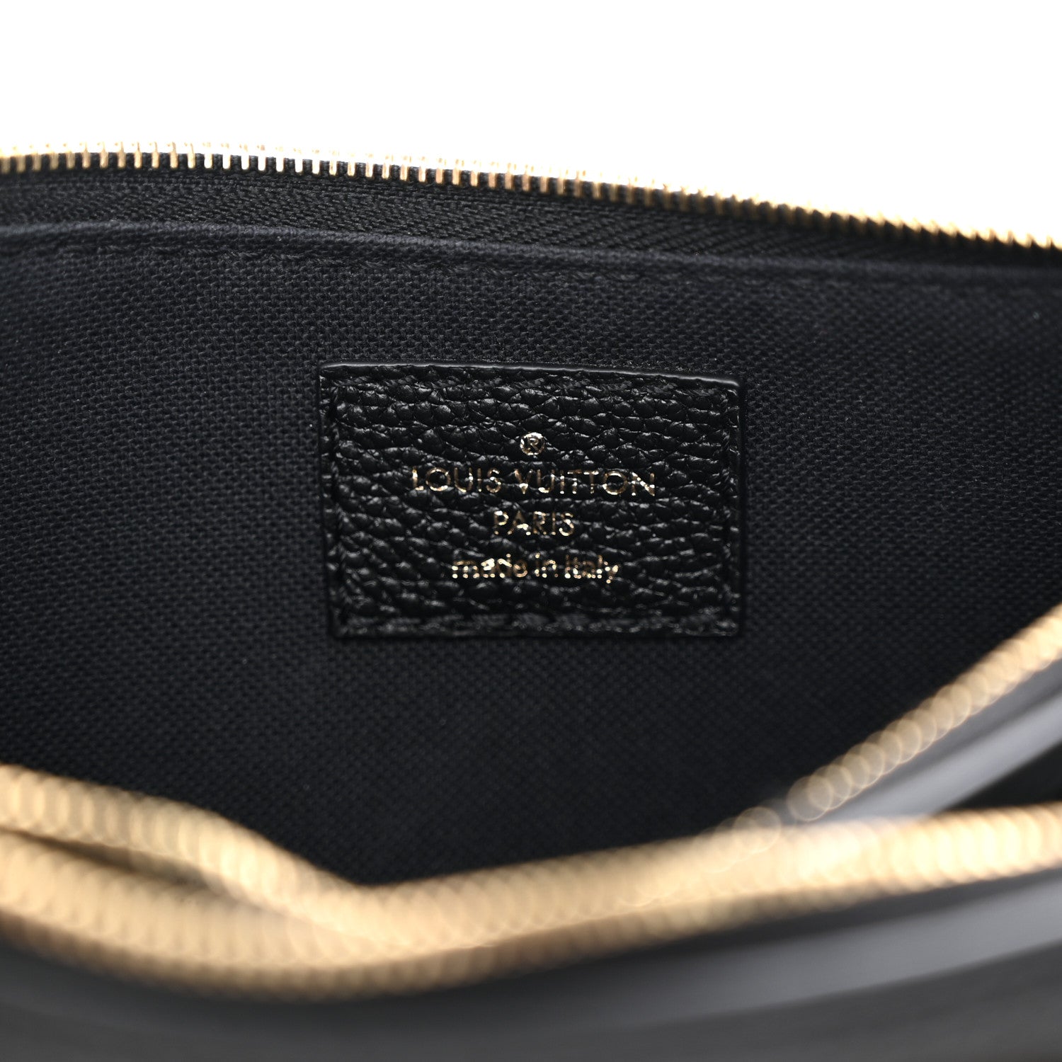 Louis Vuitton Empreinte Monogram Liv Pochette Black 7 of 10