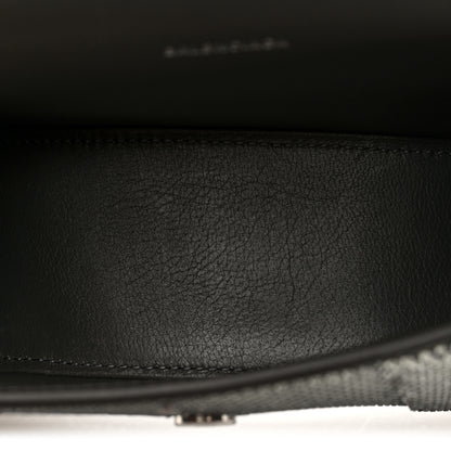 Balenciaga Strass Suede Hourglass Top Handle Bag XS Smoke Grey Crystal 5 of 9