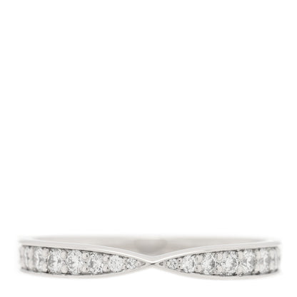 Tiffany Platinum Diamond Harmony Bead Set Band Ring 49 5 1 of 4