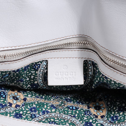 Gucci Leather Medium Romy Shoulder Bag White 6 of 7