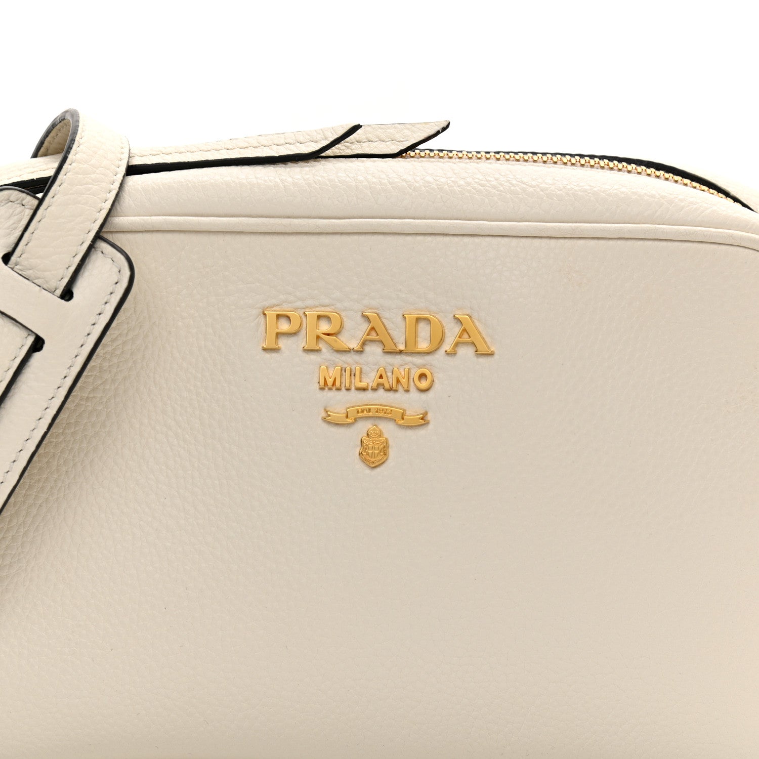Prada Vitello Phenix Camera Bag Bianco 7 of 9