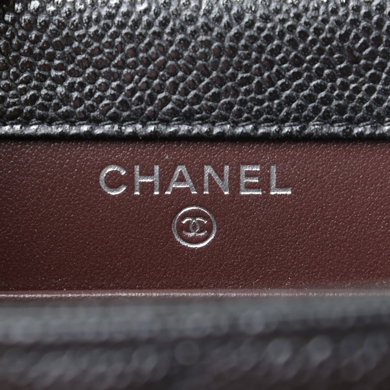 Chanel Caviar Quilted Classic Phone Holder Black 7 of 12