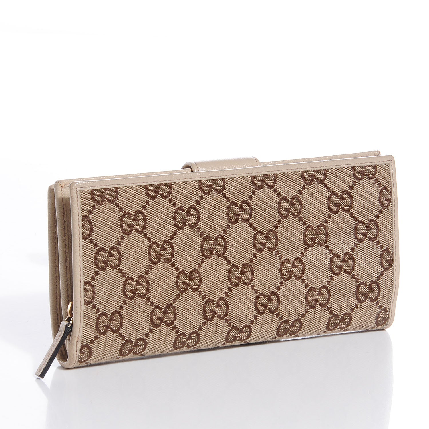 Gucci Monogram Abbey Continental Wallet Off White 3 of 8
