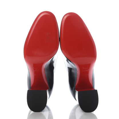 Christian Louboutin Patent Baobab 85 Pumps 38 Black 5 of 8