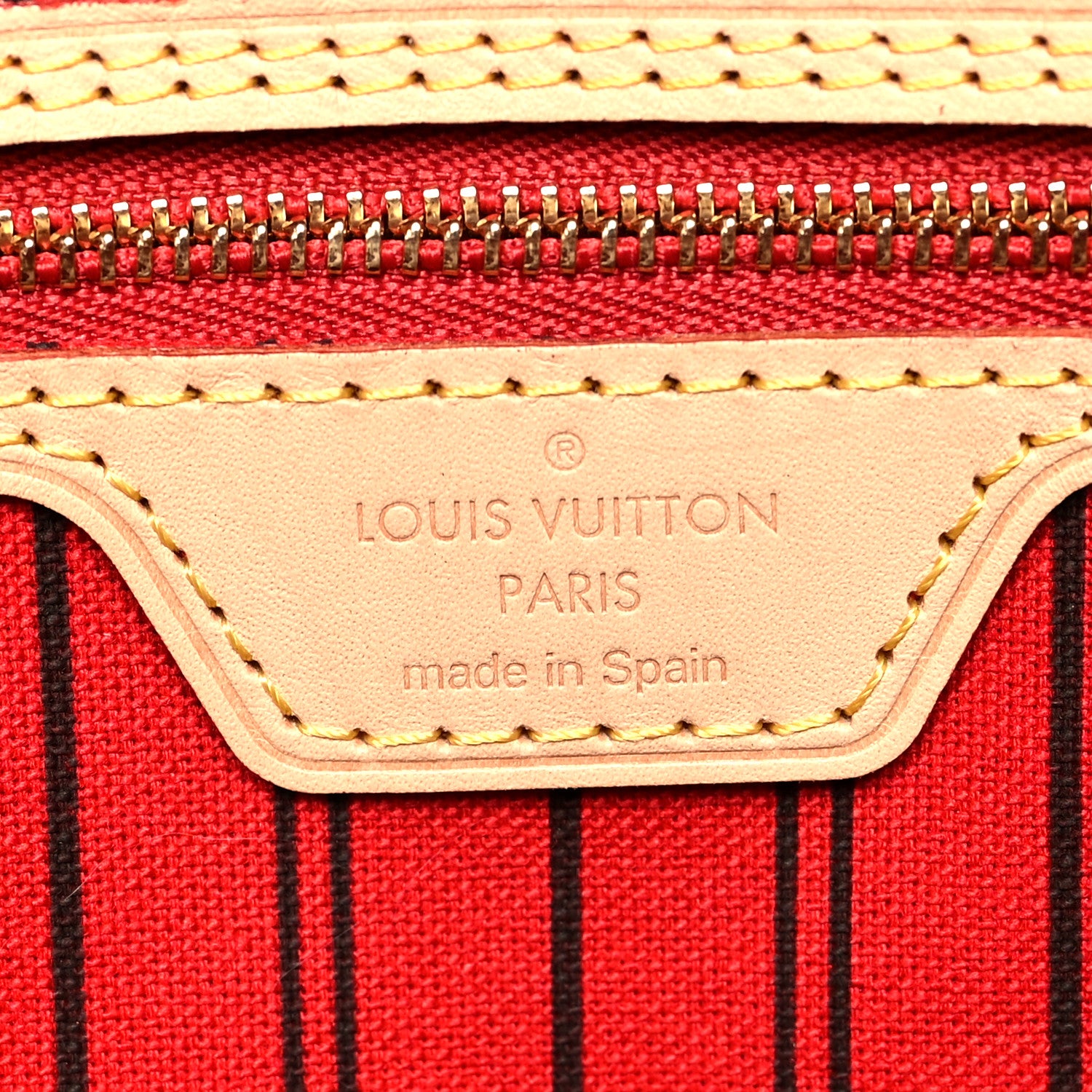 Louis Vuitton Monogram Neo Neverfull MM Cherry 7 of 10
