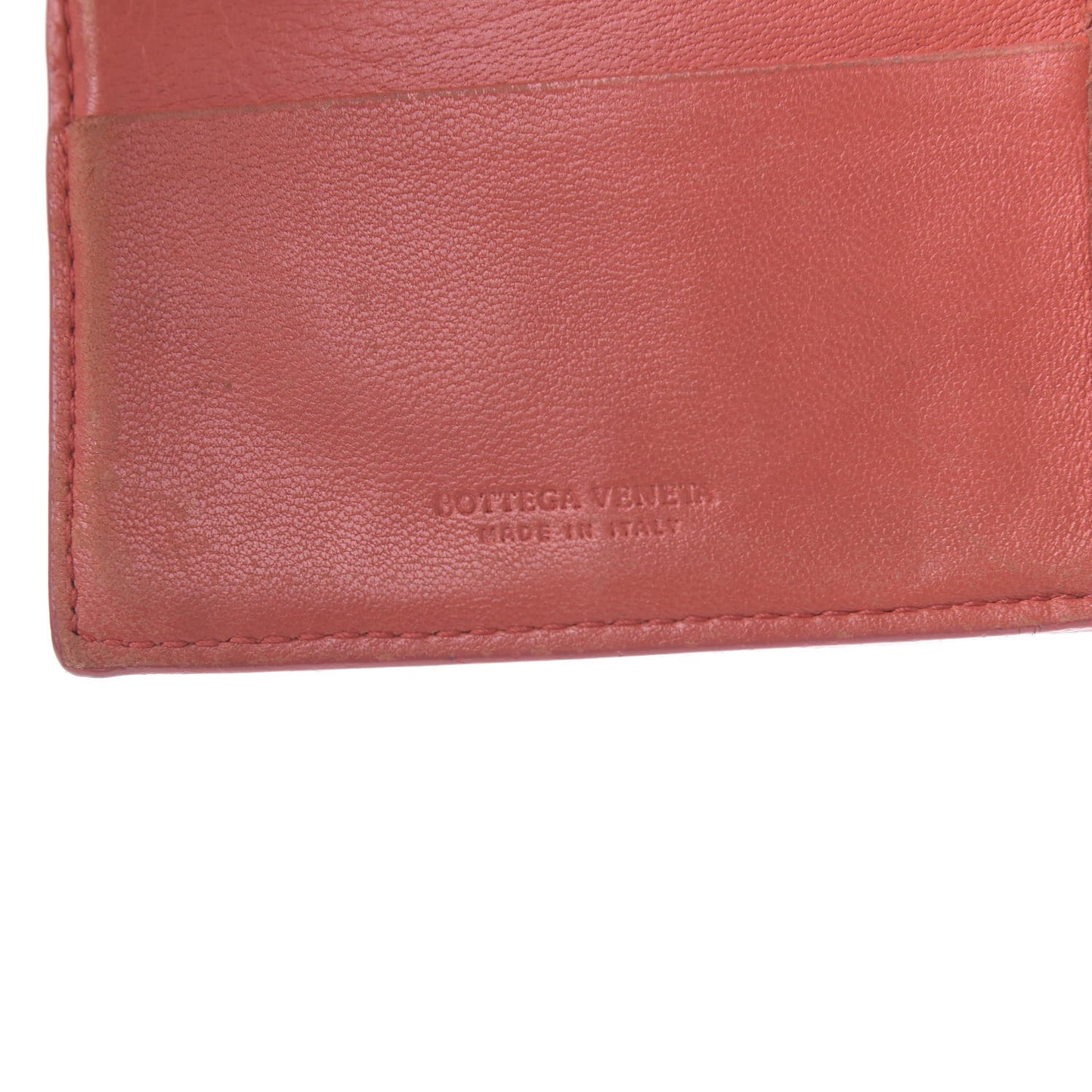 Nappa Intrecciato Continental Wallet Magma