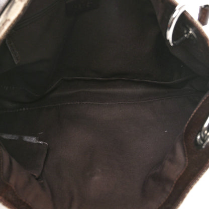 Gucci Monogram Medium Eclipse Shoulder Bag Dark Brown 5 of 12