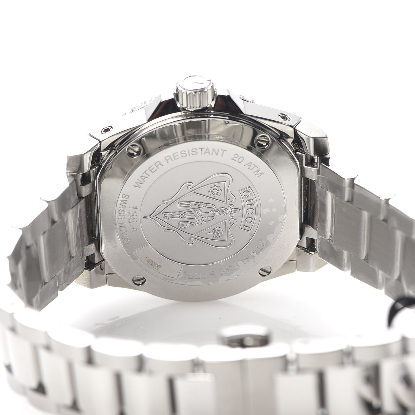 Stainless Steel 32mm Dive Quartz Watch White
