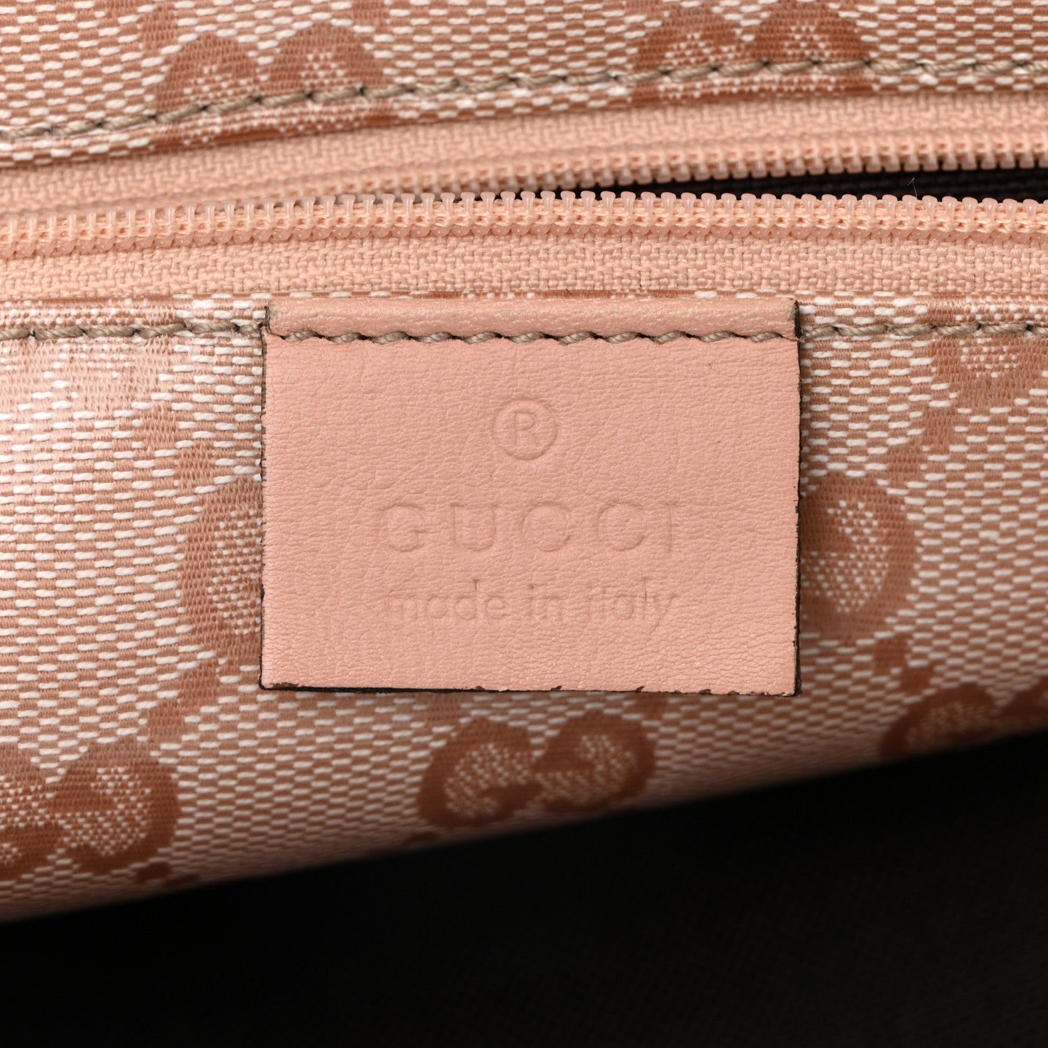Gucci Crystal Monogram Medium Abbey Tote Blush 6 of 10