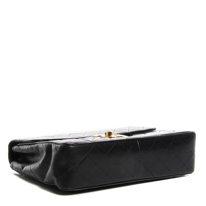 Chanel Lambskin Quilted Jumbo Flap Black 4 of 10
