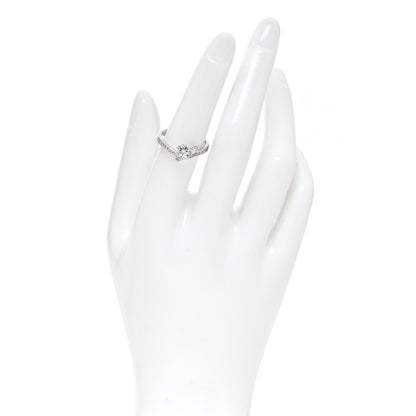 Parker & West by FASHIONPHILE Platinum Diamond .50ctw Round Marquise Cut Pave Ring  53 6.5 2 of 10
