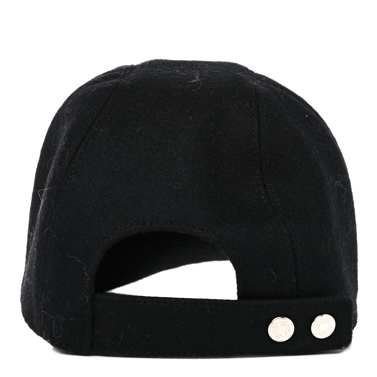 Hermes Wool Davis Varsity Hat 57 Black 3 of 6