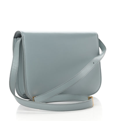 Celine Box Calfskin Medium Classic Box Flap Bag Zinc 3 of 10