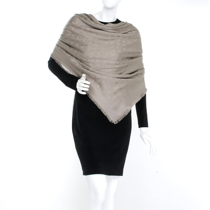 Louis Vuitton Silk Wool Monogram Shawl Verone 2 of 5