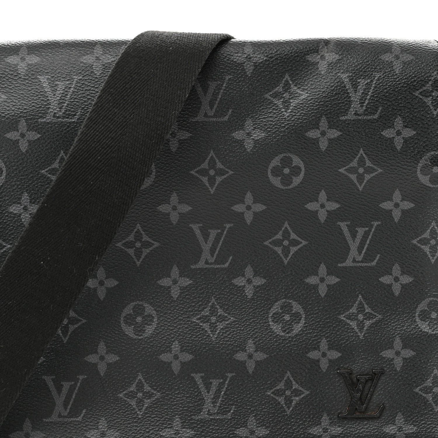 Louis Vuitton Monogram Eclipse District PM Black 8 of 14