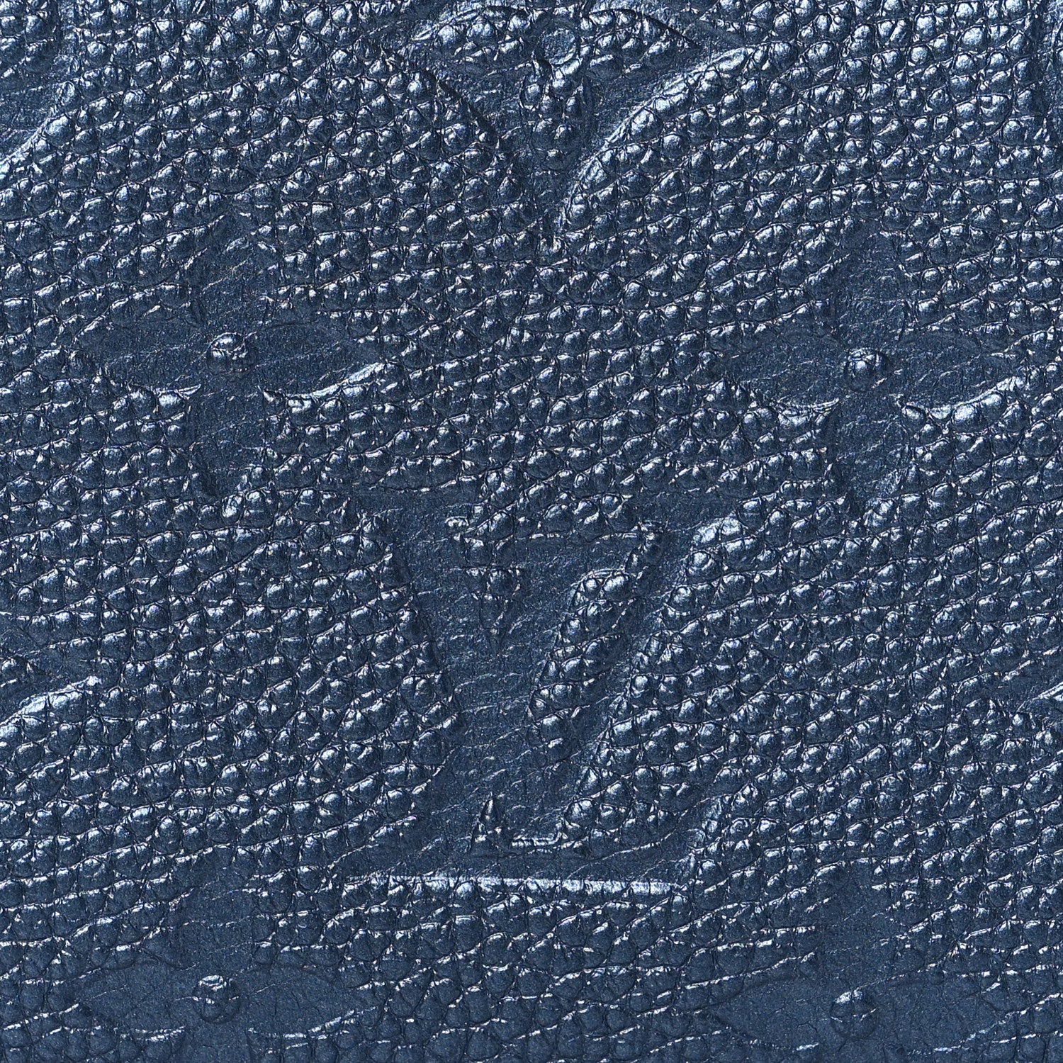 Louis Vuitton Metallic Empreinte Clea Wallet Navy Nacre 7 of 7