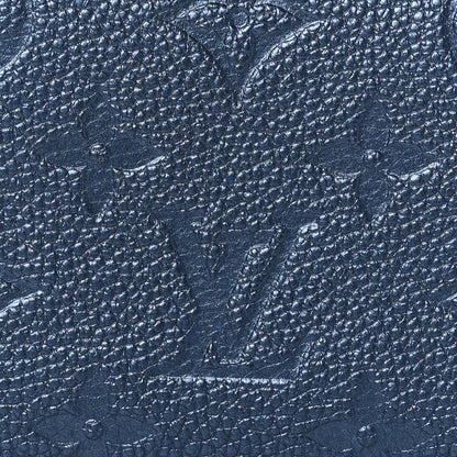 Louis Vuitton Metallic Empreinte Clea Wallet Navy Nacre 7 of 7
