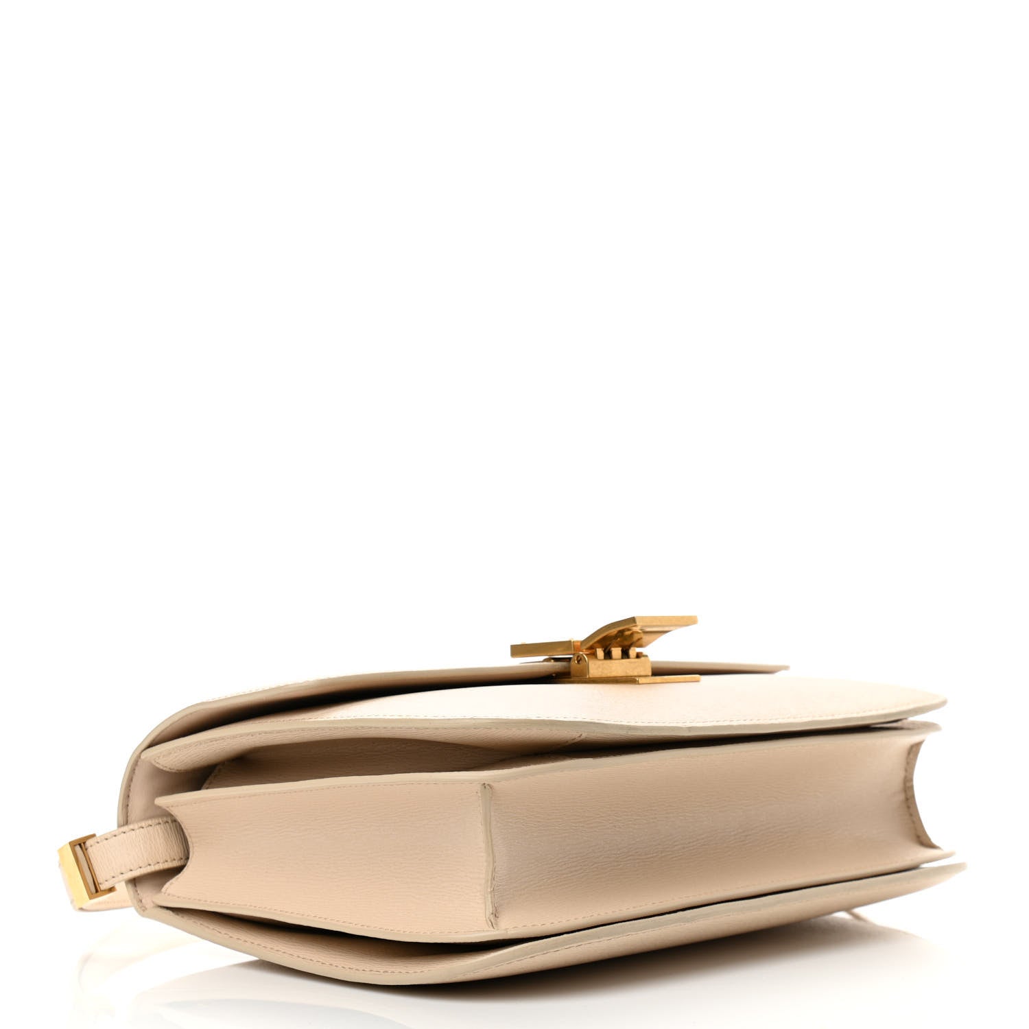 Celine Liege Calfskin Medium Classic Box Flap Bag Powder 3 of 10