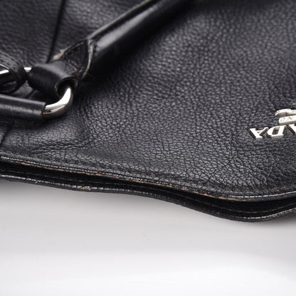 Prada Vitello Daino Tote Nero Black 10 of 20