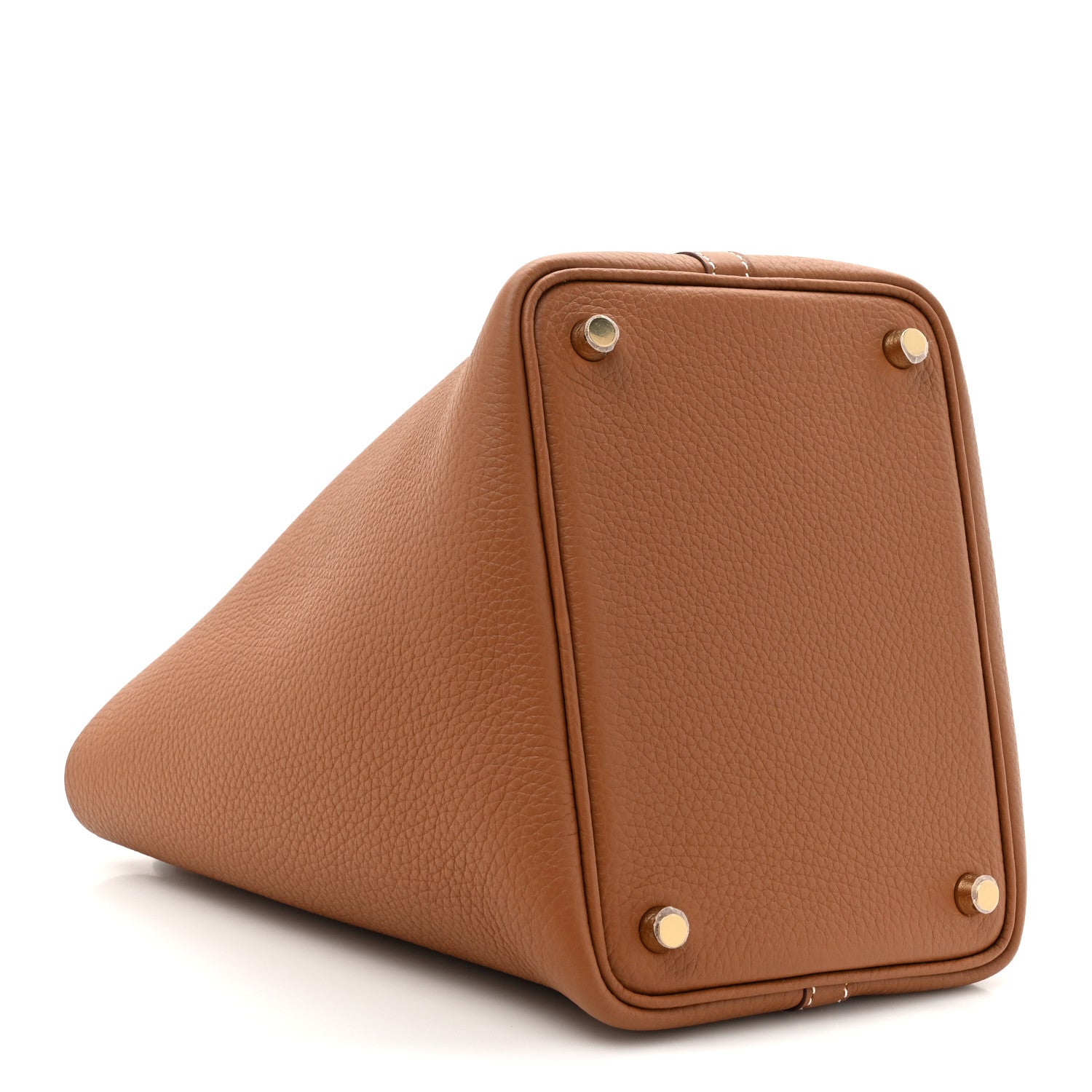 Hermes Taurillon Clemence Picotin Lock 18 PM Gold 4 of 11