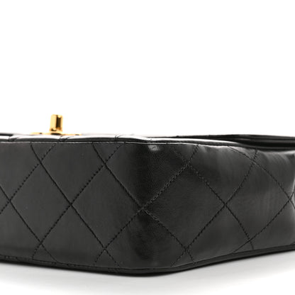 Chanel Lambskin Quilted Medium Single Flap Black 11 of 12