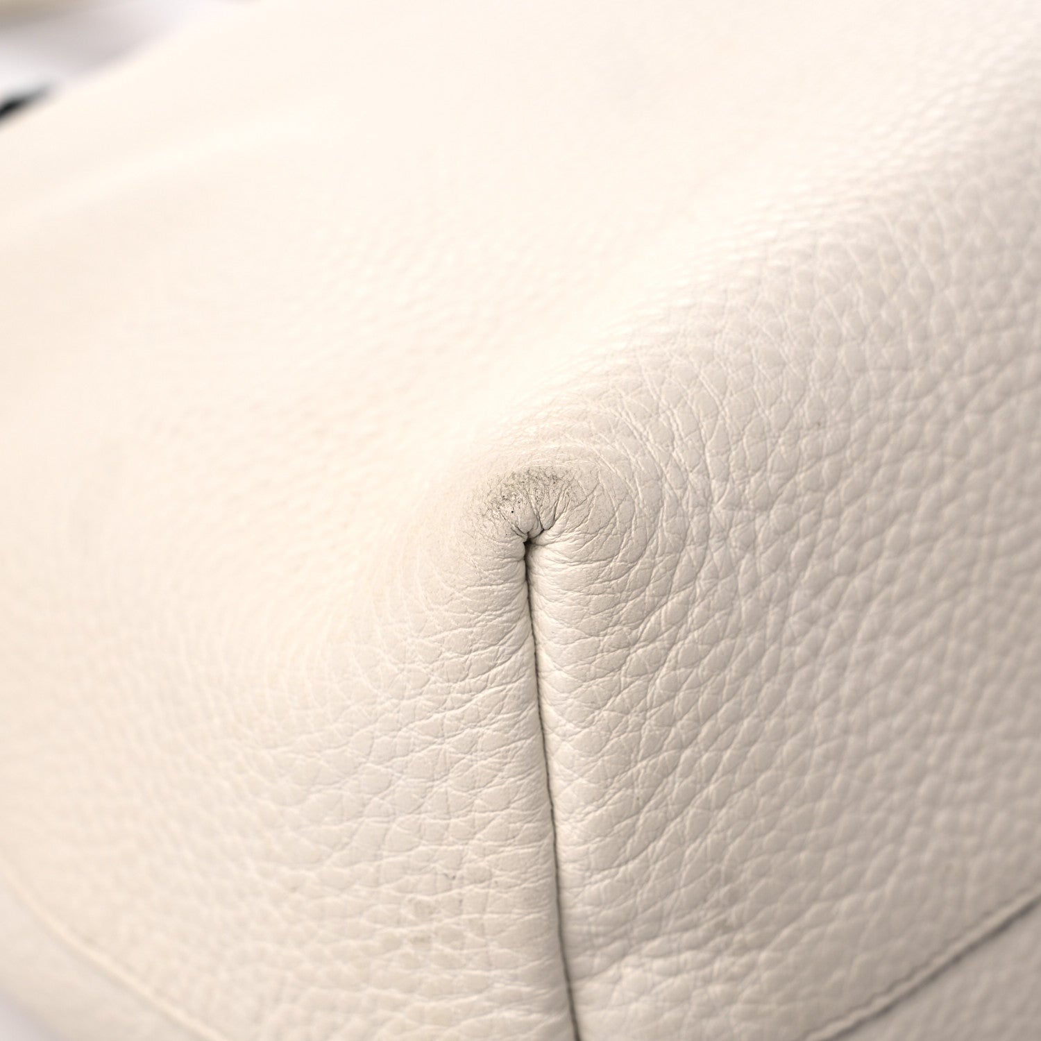 Prada Vitello Daino Shoulder Bag White 7 of 16